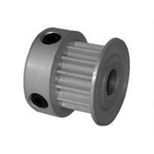 B B Manufacturing 14-3M06-6CA2, Timing Pulley, Aluminum, Clear Anodized 14-3M06-6CA2